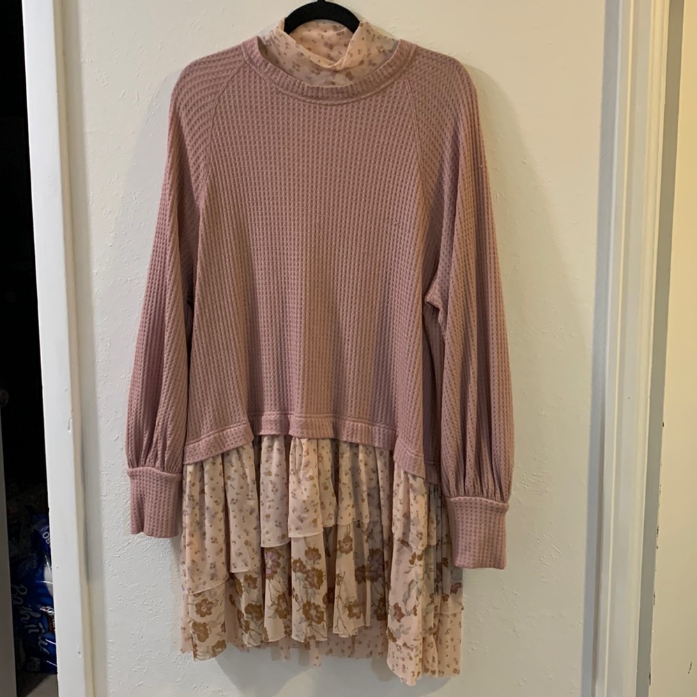 FREE PEOPLE opposites attract dress